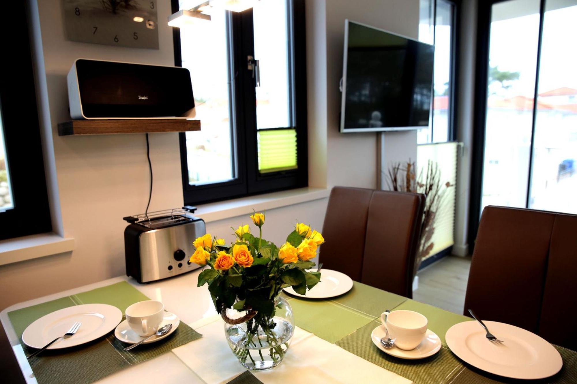 Ferienwohnung "Lachmoewe" In Der Villa Andrea Baabe Eksteriør billede