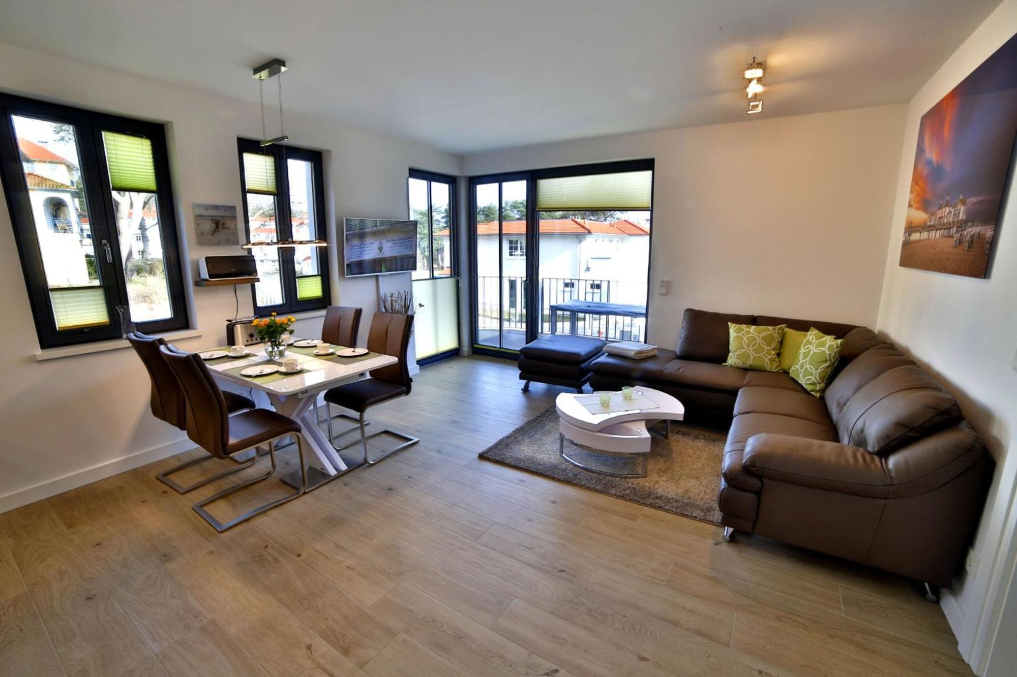 Ferienwohnung "Lachmoewe" In Der Villa Andrea Baabe Eksteriør billede